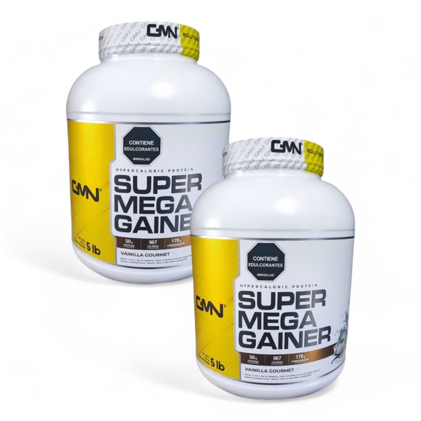 2 Proteina Super Mega Gainer 5Lb GMN