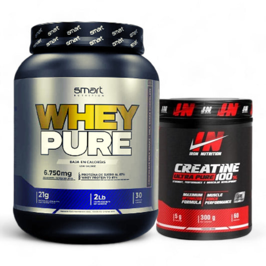 Whey Pure + Creatina monohidratada