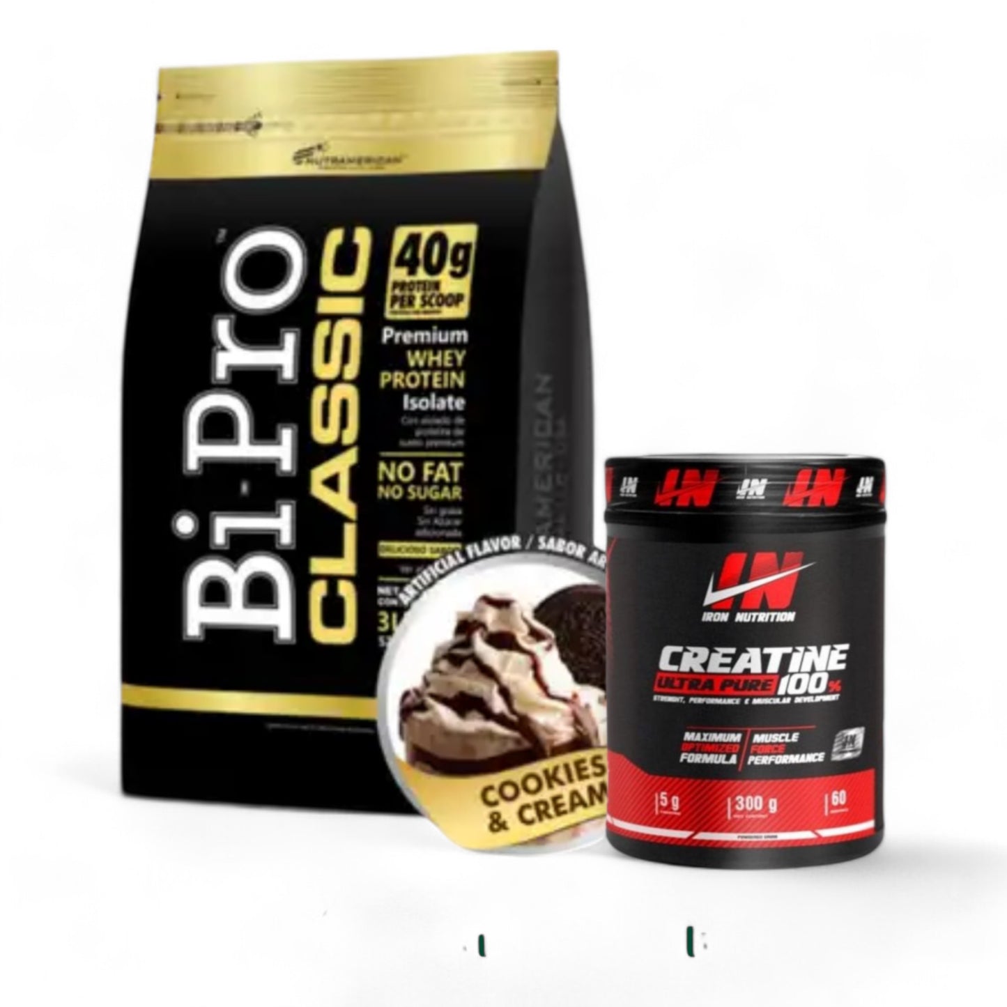 Combo proteína limpia 3 Lb y Creatina